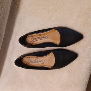 Zodiac Black Slip-on Flats